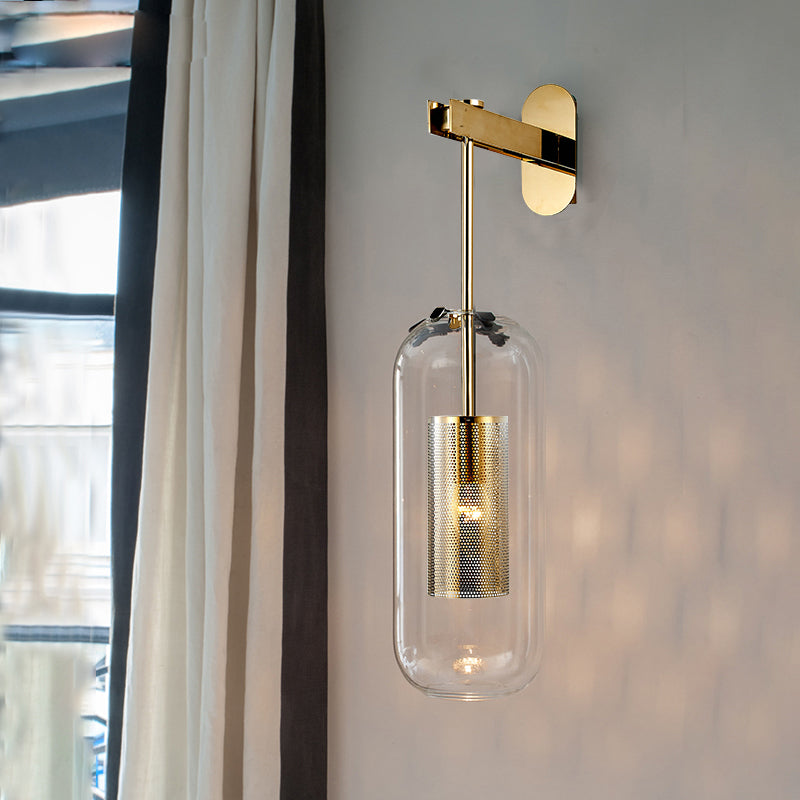 Tulip Johnathan Gold Wall Light - Reflect Lighting