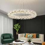 Cadesha Wrangler GoldCrystal Chandelier - Round/Rectangular
