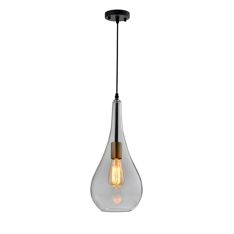 Freya Madrid Pendant Light- Smoky Grey/ Rose Gold/ Clear/ Cognac - Reflect Lighting