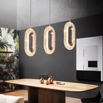 Ogilvy Champagne Gold Staircase Chandelier - Reflect Lighting