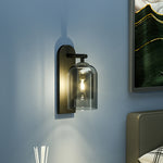 Mireille Haffner Wall Lamp- Smoky Grey/Clear/ Cognac - Reflect Lighting