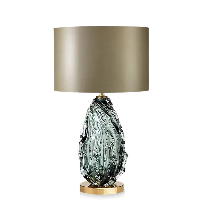 Piper Glazed Glass Gold Table Lamp - Reflect Lighting