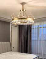 Darianna Boomery Gold LED Chandelier