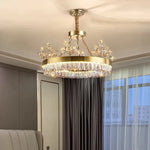 Darianna Boomery Gold LED Chandelier