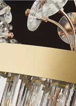 Darianna Boomery Gold LED Chandelier