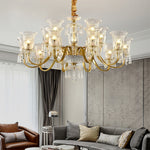 Silhouette Devonte Gold Chandelier - Reflect Lighting