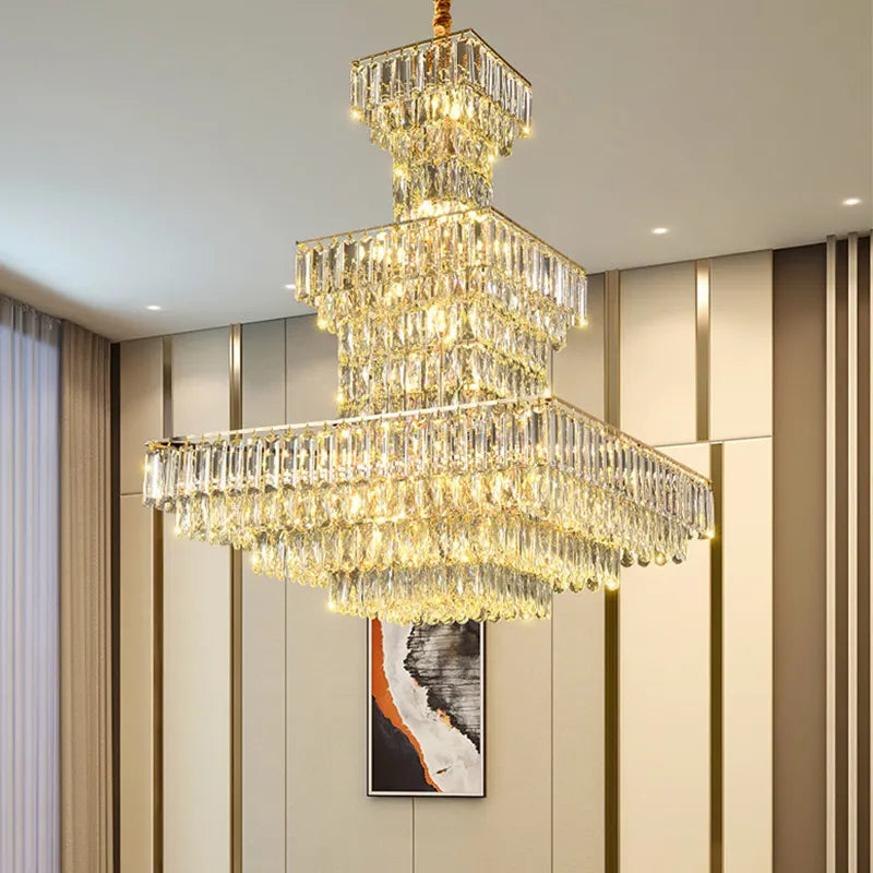 Aurora Mireia Gold Chandelier - Reflect Lighting