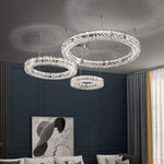 Icaro Silver Ring Chandelier - Reflect Lighting