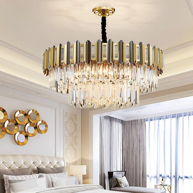 Alabama Crystal Chandelier-Round/Rectangle - Reflect Lighting