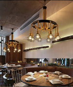 Drop Down Rope Chandelier