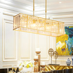Prism Gold Crystal Chandelier - Reflect Lighting