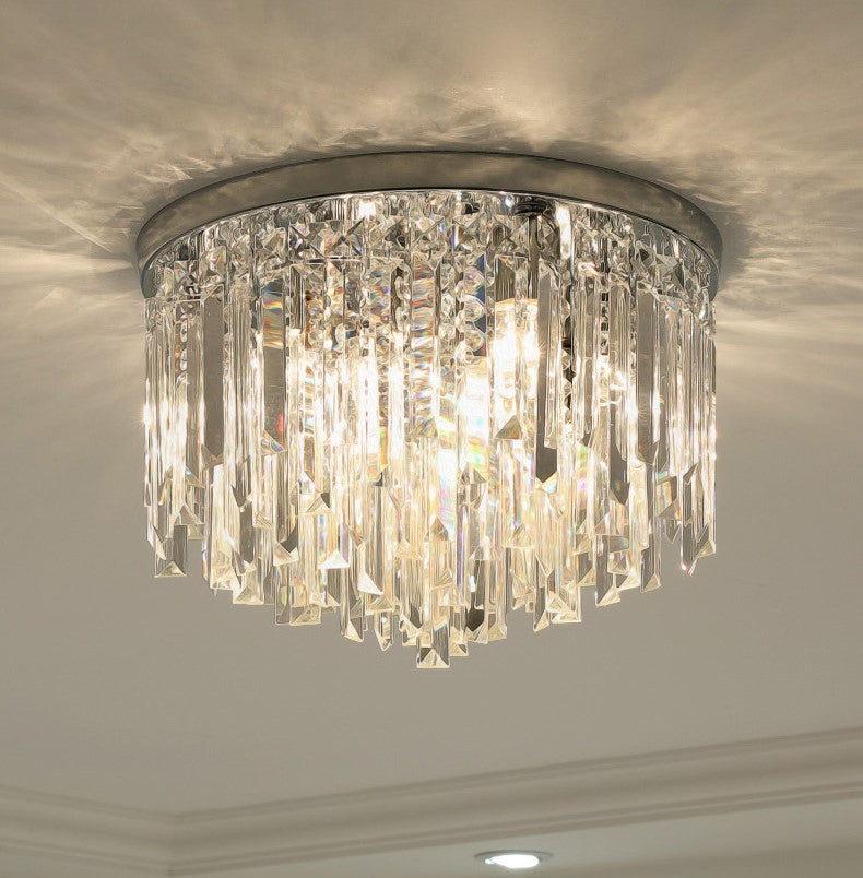 Schuster Ceiling Light Chandelier- Chrome/Gold - Reflect Lighting