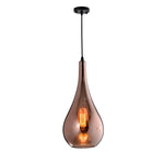 Freya Madrid Pendant Light- Smoky Grey/ Rose Gold/ Clear/ Cognac - Reflect Lighting