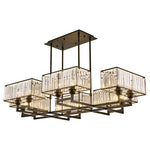 Eshleman Black Crystal Chandelier - Reflect Lighting