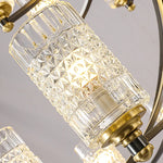 Hadleigh Dirksen Copper Gold Chandelier - Reflect Lighting
