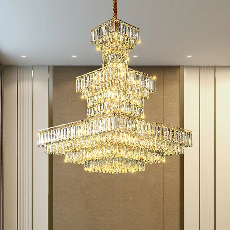 Aurora Mireia Gold Chandelier - Reflect Lighting