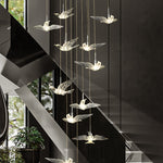 Cuckoo Bird Staircase Chandelier - Reflect Lighting