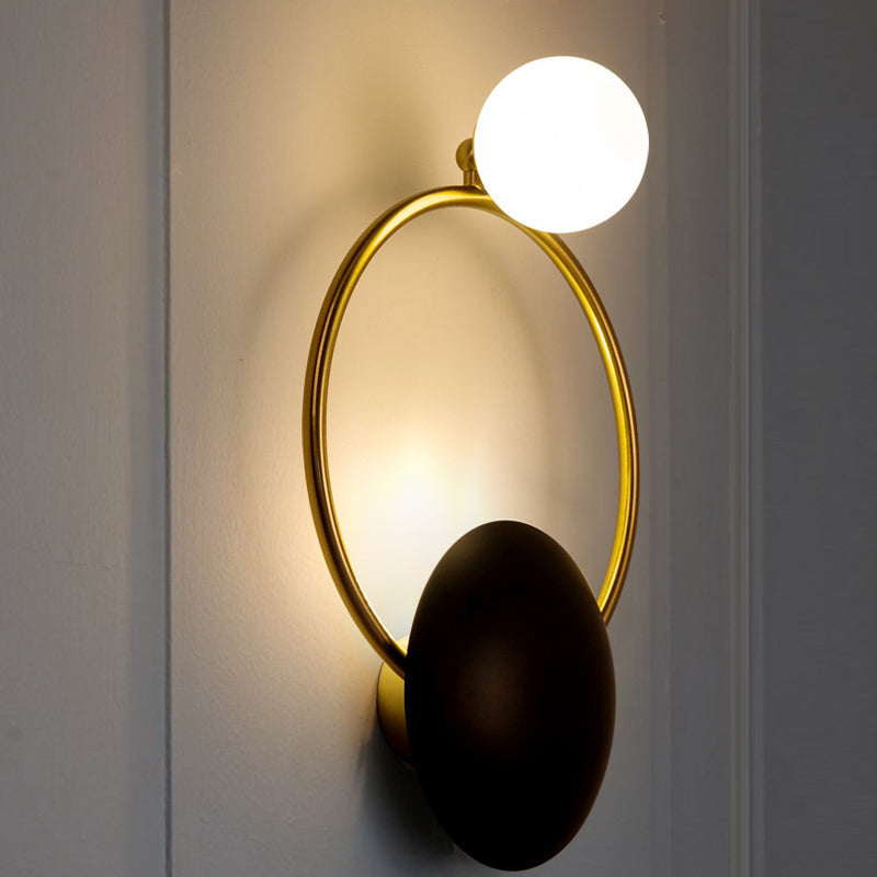 Sconce Black/Gold Wall Lamps - Reflect Lighting