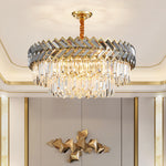 Maribel Crystal Chandelier Light- Round/Rectangle - Reflect Lighting