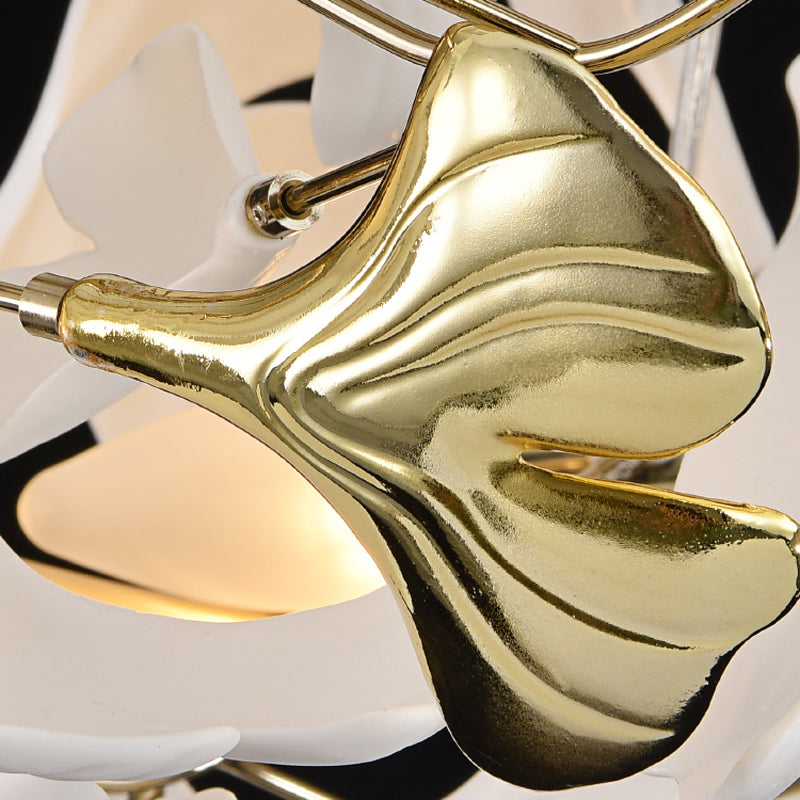 Ginkgo Leaf Icarus Gold Chandelier - Reflect Lighting
