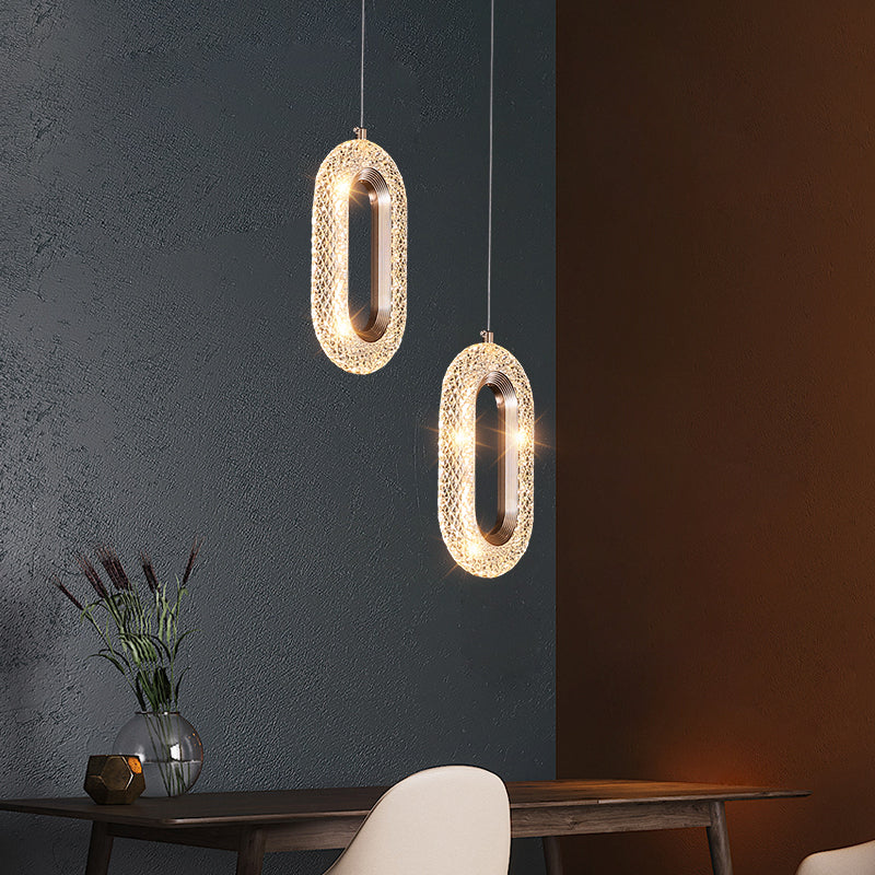 Ogilvy Champagne Gold Staircase Chandelier - Reflect Lighting