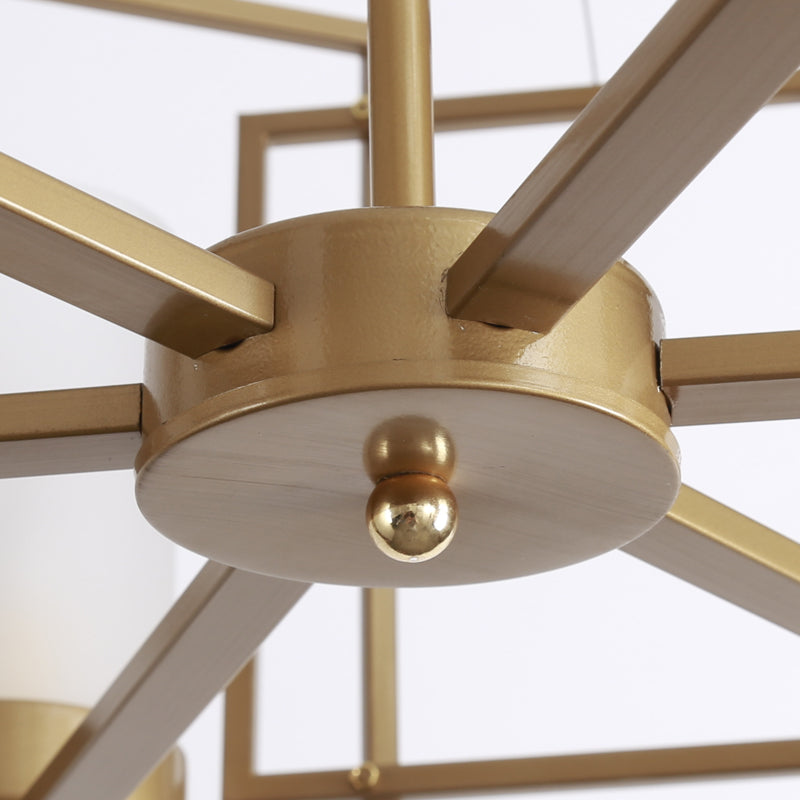 Victorian Glass Chandelier Light - Reflect Lighting