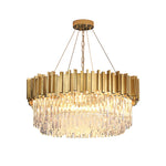 Full Set Gold Crystal Chandelier Light - Reflect Lighting