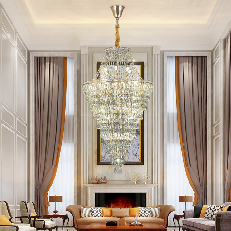 Jakob Crystal Chandelier - Reflect Lighting