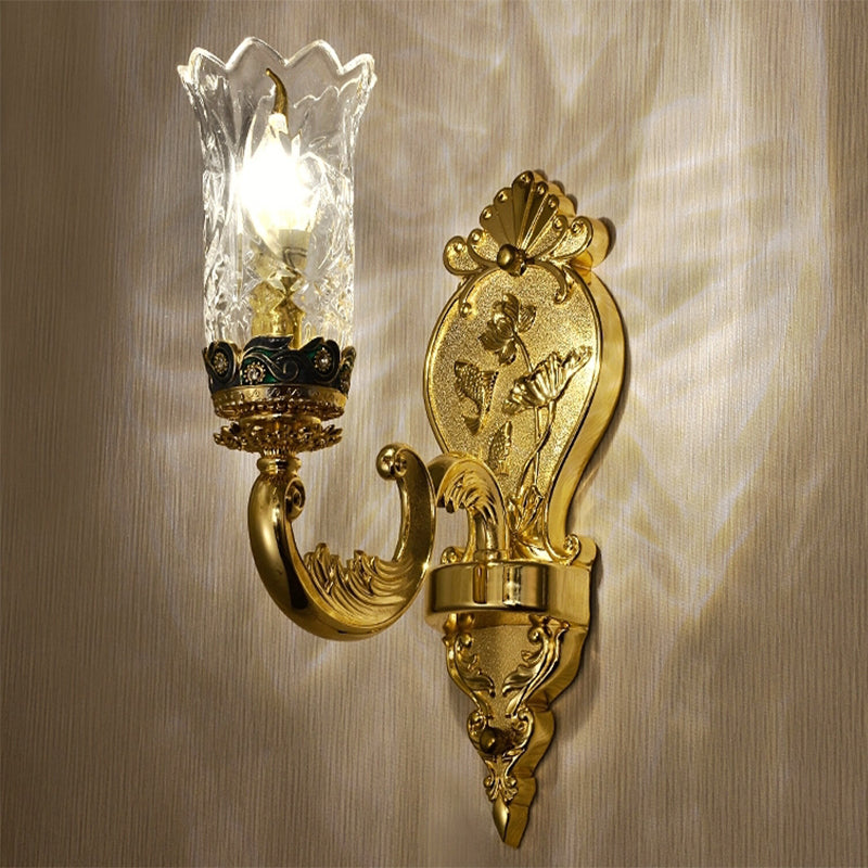 Drewett Gold Premium Wall Lamp - Reflect Lighting