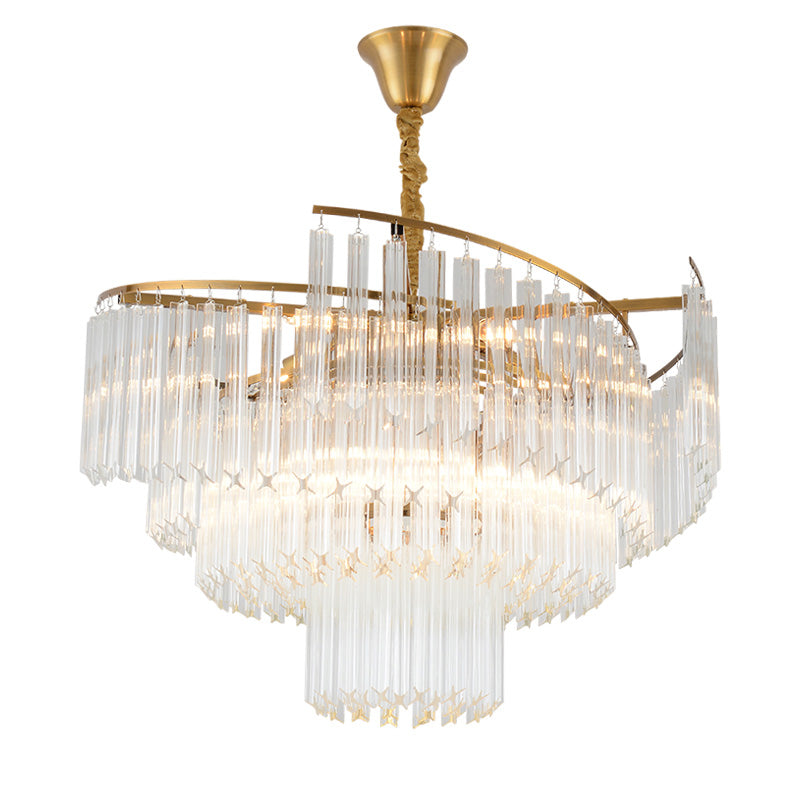 Luster lampadario Crystal Chandelier - Reflect Lighting