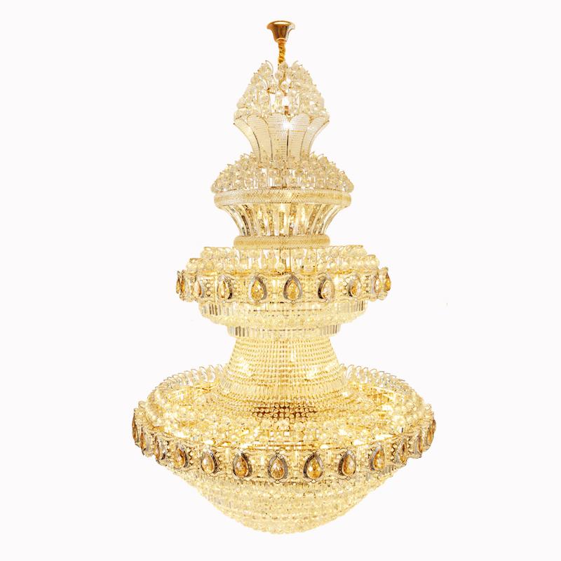 Large Beaded Crystal Chandelier - Reflect Lighting