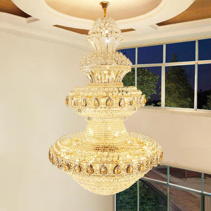 Large Beaded Crystal Chandelier - Reflect Lighting