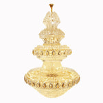 Large Beaded Crystal Chandelier - Reflect Lighting