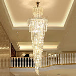 Spiral Crystal Chandelier Light - Reflect Lighting