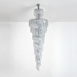 Spiral Crystal Chandelier Light - Reflect Lighting