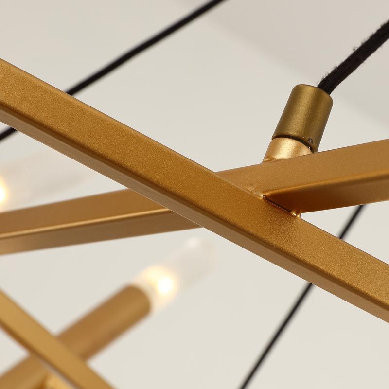 Tubed Tree Chandelier