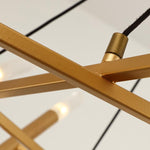 Tubed Tree Chandelier