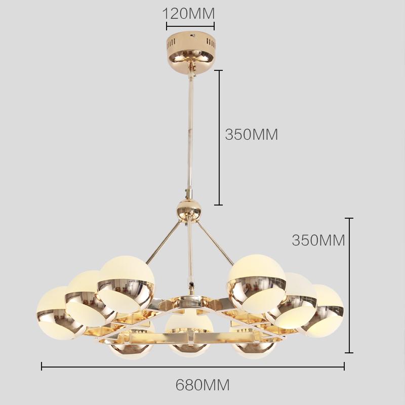 Magic Bean Ball Chandelier - Reflect Lighting