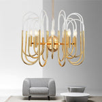 U Shape Acrylic Chandelier - Reflect Lighting
