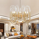 U Shape Acrylic Chandelier - Reflect Lighting
