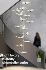 Jazmari Davina Black & Gold Staircase Light