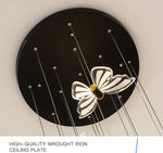 Jazmari Davina Black & Gold Staircase Light