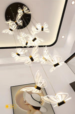 Jazmari Davina Black & Gold Staircase Light