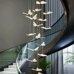 Jazmari Davina Black & Gold Staircase Light