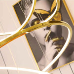 Backman Morandi Gold Ring Chandelier