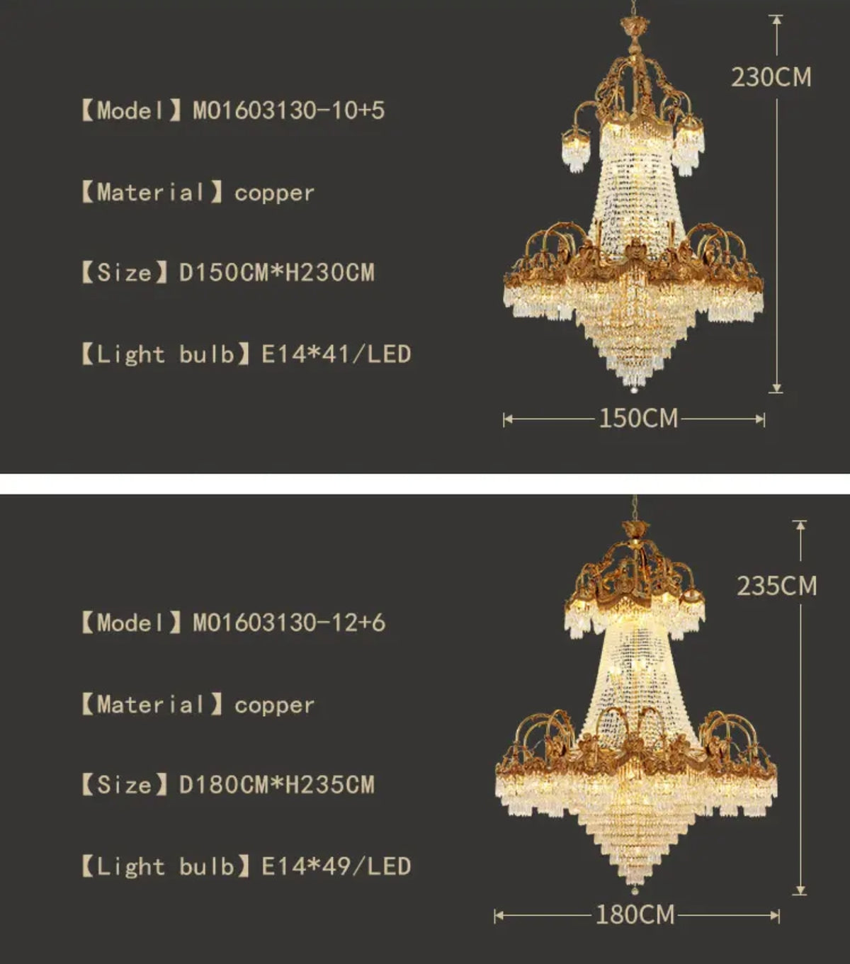 Fircrest Kenbridge Barry Crystal Chandelier