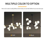 Jativa Tianna Chandelier- Gold/ Black