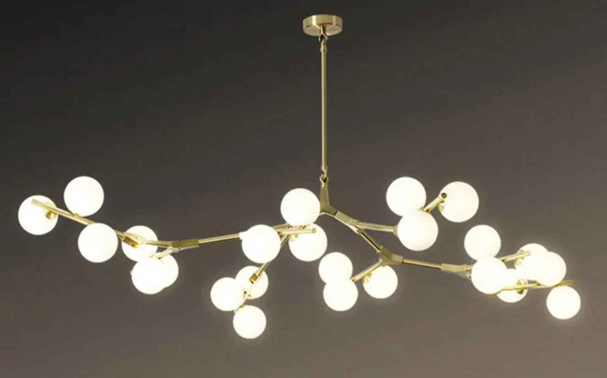 Jativa Tianna Chandelier- Gold/ Black