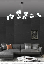 Jativa Tianna Chandelier- Gold/ Black