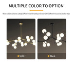 Jativa Tianna Chandelier- Gold/ Black